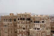 Jemen - historický střed hlavního města Sana