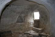 Pevnost Husn Thilla a bývalá místnost imáma, který v pevnosti žil. Jemen.