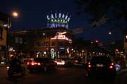 Čtvrť Uptown, Minneapolis, Minnesota. Spojené státy americké.