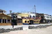 Dahab - přímořské letovisko. Egypt.
