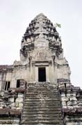 Pohled na chrm Angkor Wat. Oblast chrm Angkor Wat. Kamboda.