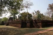 Archeologick park Kamphaeng Phet. Thajsko.