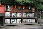 Chrám Kasuga Grand, Nara. Japonsko.