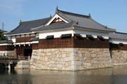 Hrad v Hiroim (Hiroshima castle). Japonsko.