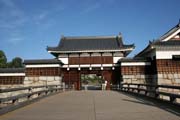 Hrad v Hirošimě. Japonsko.