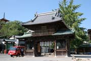 Svatyně Itsukushima na ostrově Miyajima. Japonsko.