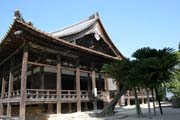 Svatyně Senjokaku - Toyokuni na ostrově Miyajima. Japonsko.