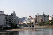 Čtvrť Canal city. Fukuoka. Japonsko.