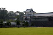 Hrad ve městě Kanazawa. Japonsko.