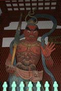 Chrám Senso-ji ve čtvrti Asakusa, Tokio. Japonsko.
