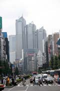 Čtvrť Shinjuku, Tokio. Japonsko.