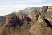 Three Rondavels, Blyde River Kaon. Jihoafrick republika.