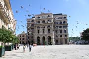 Plaza de San Francisco de Asis, stará Havana (Habana Vieja). Kuba.