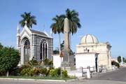 Hřbitov - Necrópolis Cristóbal Colón, Havana (Vedado). Kuba.