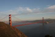 Most Golden Gate Bridge, San Francisco. Spojené státy americké.