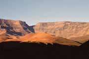 Giant's Castle Nrodn park, Drakensberg. Jihoafrick republika.