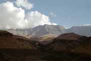 Giant's Castle Nrodn park, Drakensberg. Jihoafrick republika.