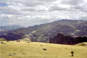 Simienské hory. Pohled směrem na Bwahit. Etiopie.