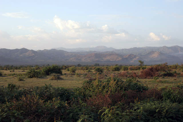 Krajina u Arba Minch. Jih,  Etiopie.