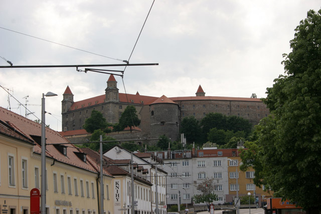 Pohled na Hrad, Bratislava. Slovensko.